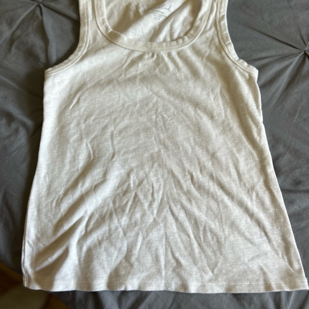 Essentials Cream Tank Top